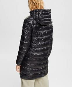 Esprit Quilted Coat Black