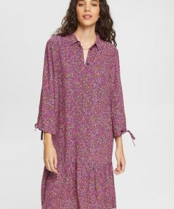 Esprit Flower Dress Navy/Pink