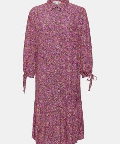 Esprit Flower Dress Navy/Pink