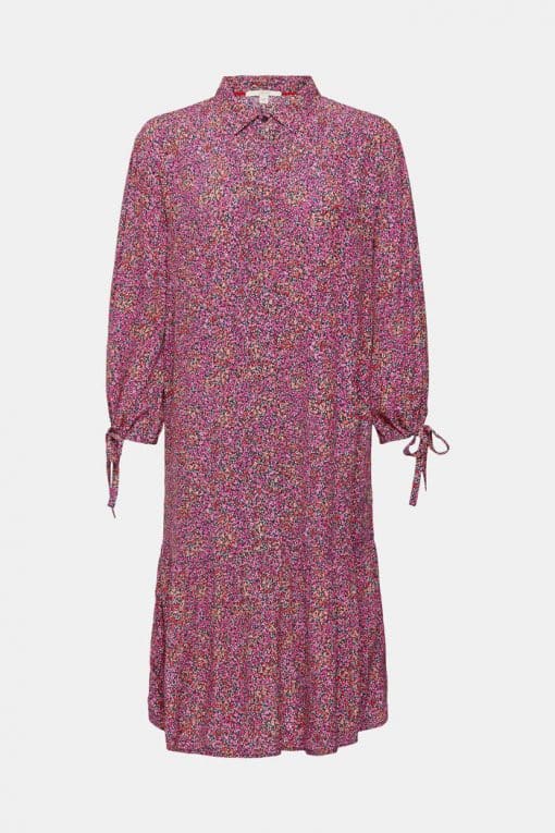 Esprit Flower Dress Navy/Pink