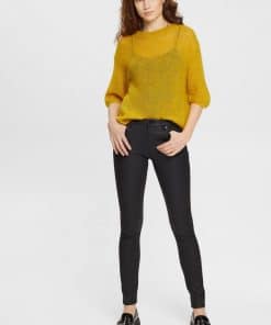Esprit Coated Pants Black