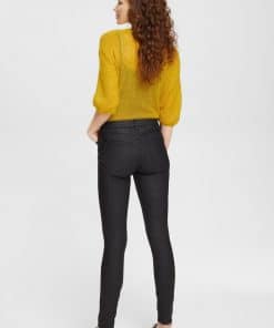 Esprit Coated Pants Black