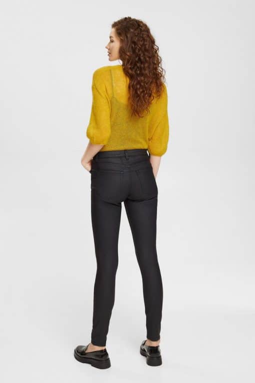 Esprit Coated Pants Black