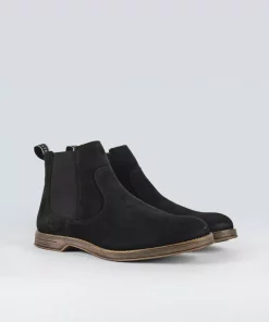 Sneaky Steve Risty Suede Shoe Black