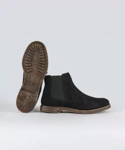 Sneaky Steve Risty Suede Shoe Black