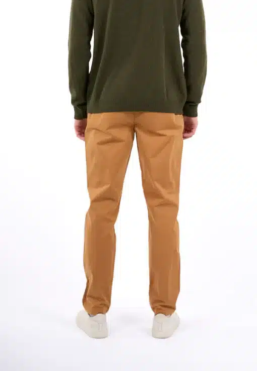 Knowledge Cotton Apparel Luca Slim Comfort Pants Brown Sugar
