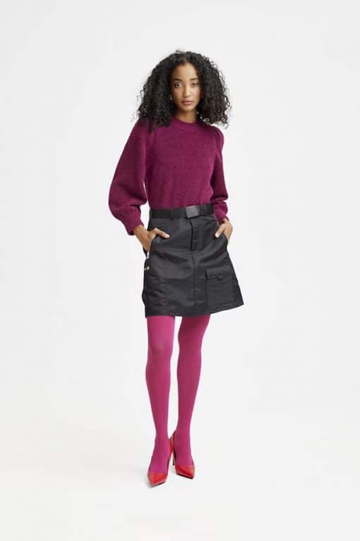 Gestuz Alpagz Pullover Raspberry Radiance Melange