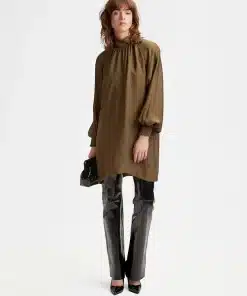 Gestuz Luellagz Dress Dark Olive