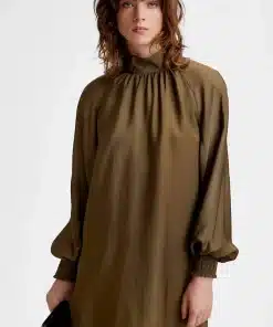 Gestuz Luellagz Dress Dark Olive