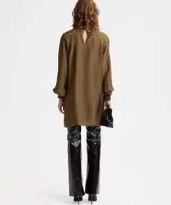 Gestuz Luellagz Dress Dark Olive