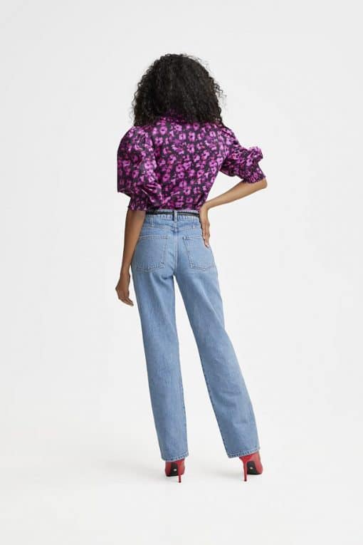 Gestuz Dayagz Blouse Pink Flower
