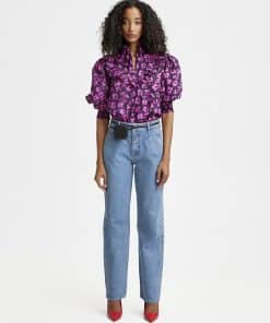 Gestuz Dayagz Blouse Pink Flower
