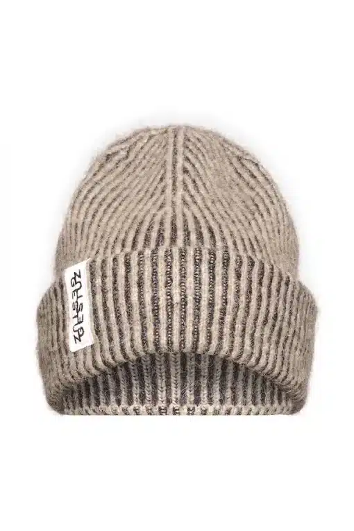Gestuz Alphagz Hat Black Warm Sand Melangé