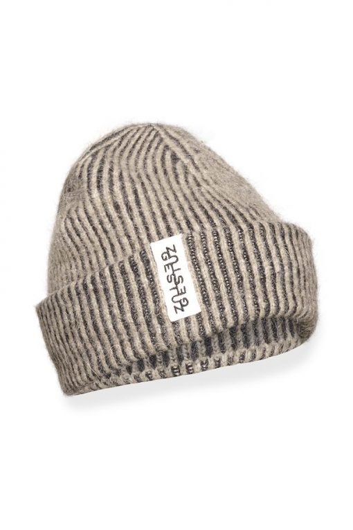 Gestuz Alphagz Hat Black Warm Sand Melangé