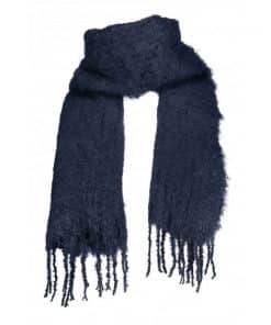 Balmuir Aurora Kid Mohair Scarf Midnight