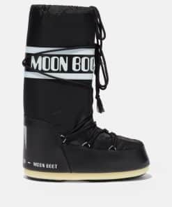 Moon Boot Icon Nylon Shoes Black