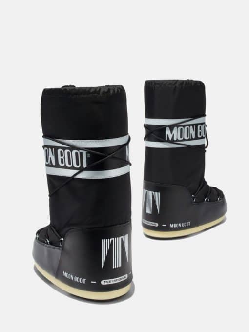 Moon Boot Icon Nylon Shoes Black