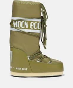 Moon Boot Icon Nylon Shoes Khaki