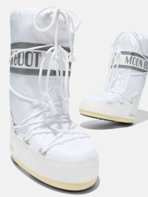 Moon Boot Icon Nylon Shoes White