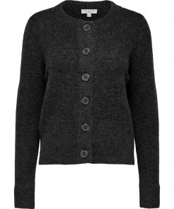 Selected Femme Sia Knit Cardigan Black