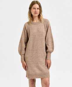 Selected Femme Lulu Knit Dress Amphora
