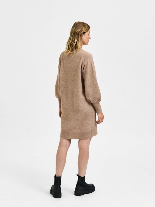 Selected Femme Lulu Knit Dress Amphora