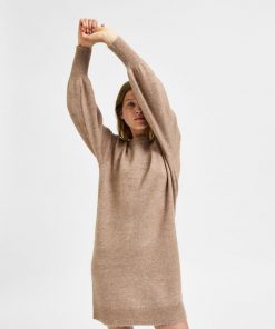 Selected Femme Lulu Knit Dress Amphora