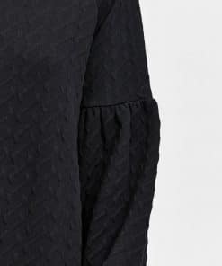 Selected Femme Rose High Neck Dress Black