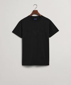 Gant Tonal Archive Shield T-shirt Black
