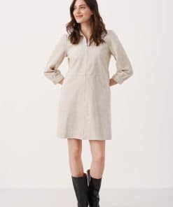 Part Two Eyvor Dress Perfectly Pale