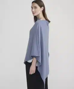 Holebrook Sofie Poncho Dove Blue