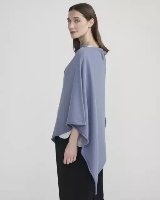 Holebrook Sofie Poncho Dove Blue
