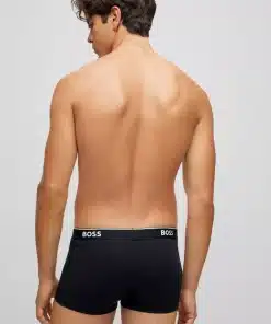 Boss 3-Pack Logo Boxers Black