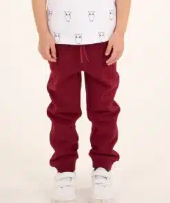 Knowledge Cotton Apparel Jog Pant Rhubarb