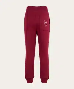 Knowledge Cotton Apparel Jog Pant Rhubarb