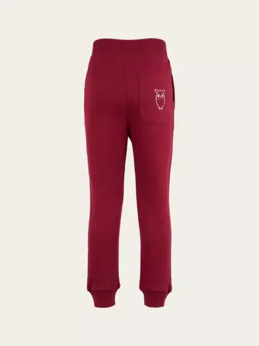 Knowledge Cotton Apparel Jog Pant Rhubarb