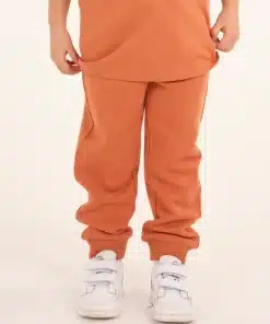 Knowledge Cotton Apparel Jog Pant Autumn Leaf