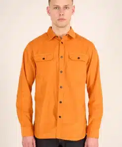 Knowledge Cotton Apparel Babycord Custom Fit Shirt Desert Sun