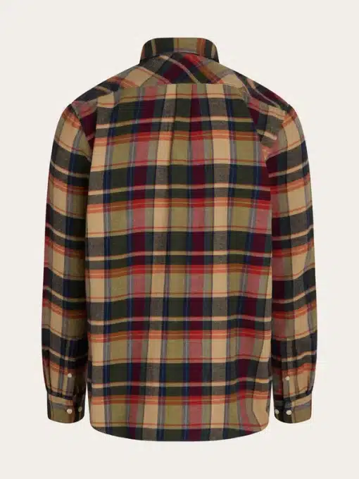 Knowledge Cotton Apparel Light Flannel Shirt