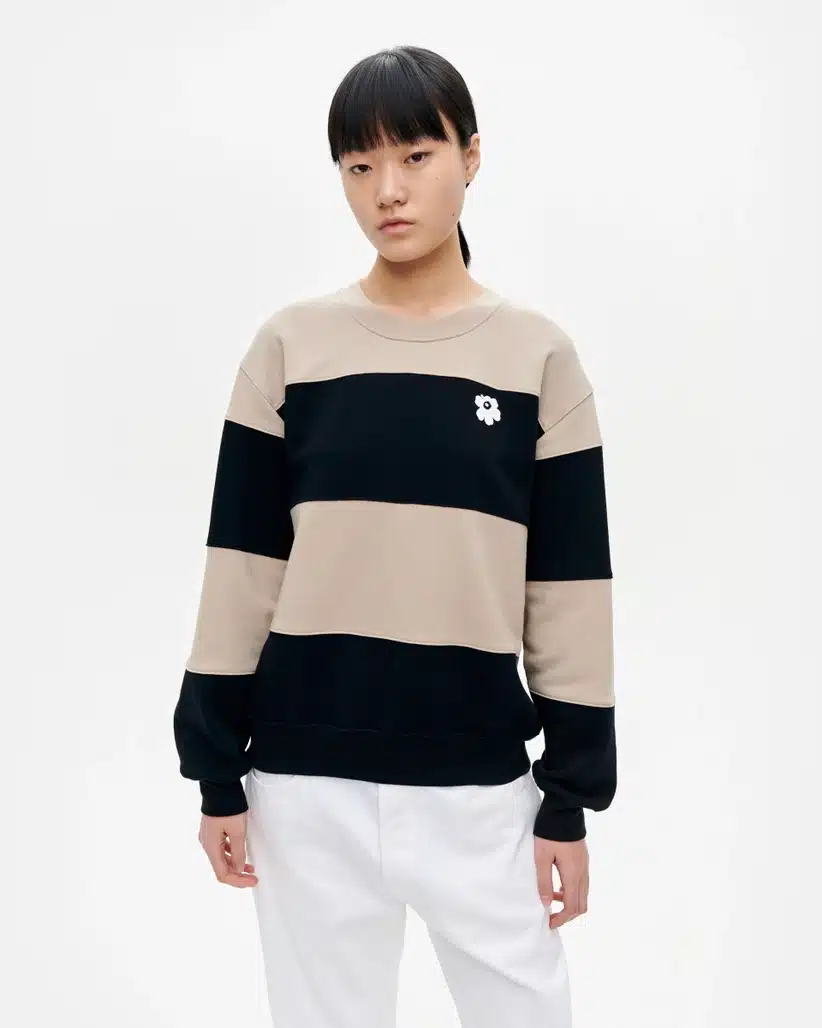 Marimekko Leiot Stripe Crew Marimekko Leiot Stripe Crew