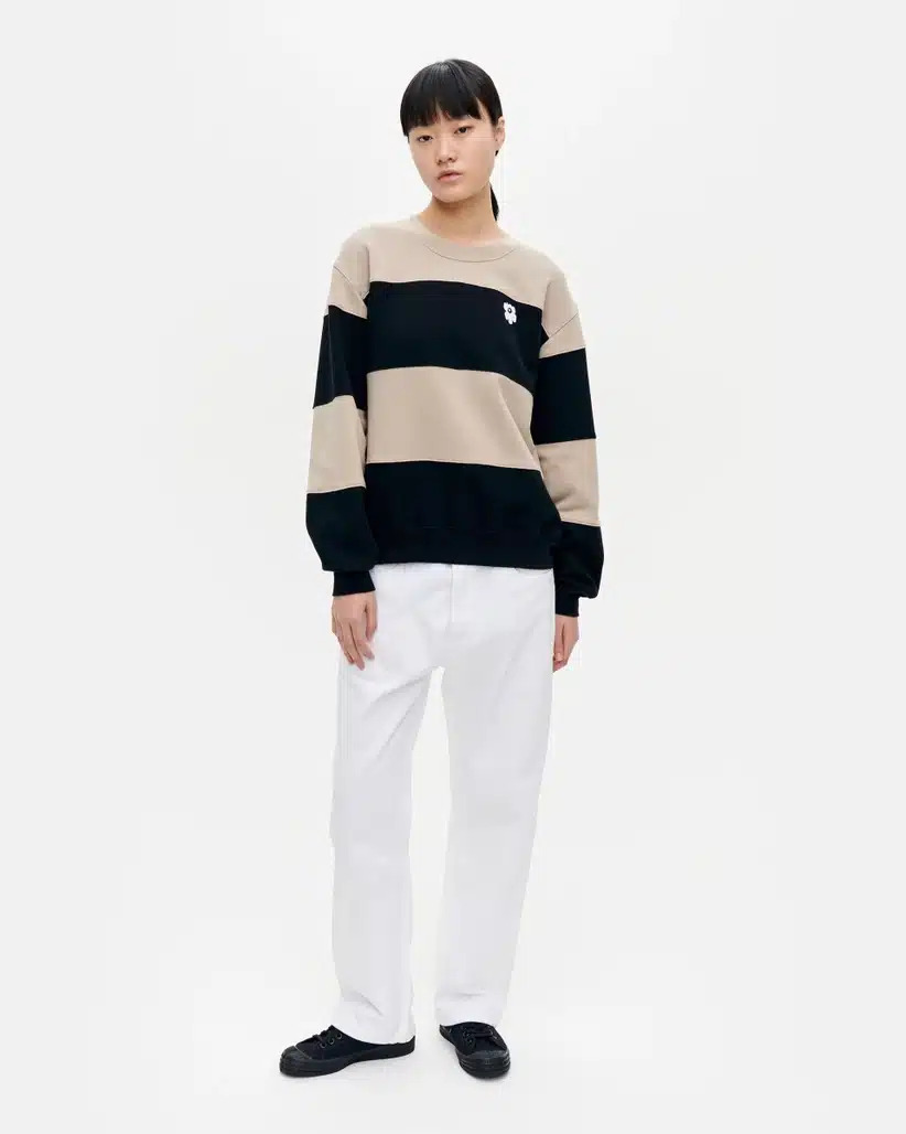 Marimekko Leiot Stripe Crew Marimekko Leiot Stripe Crew
