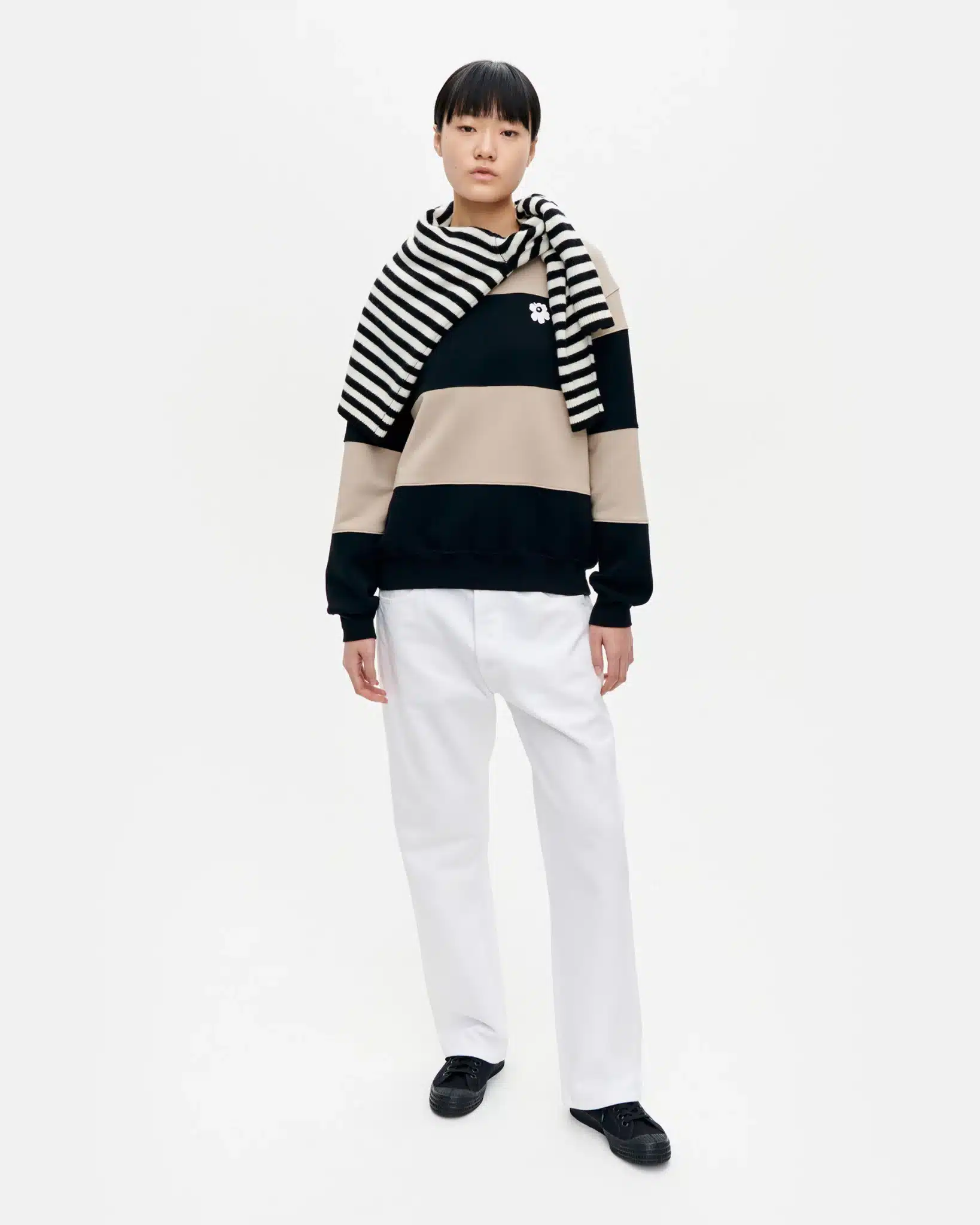 Marimekko Leiot Stripe Crew Marimekko Leiot Stripe Crew