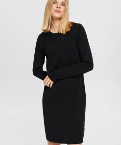 Esprit Knitted Dress Black