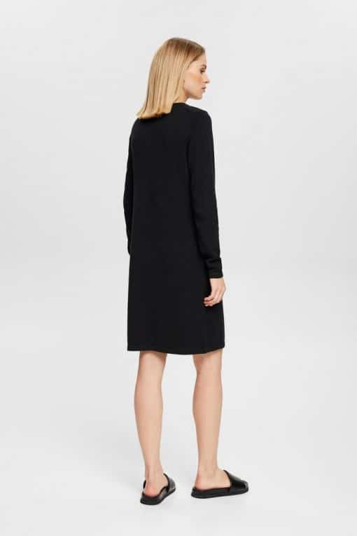 Esprit Knitted Dress Black