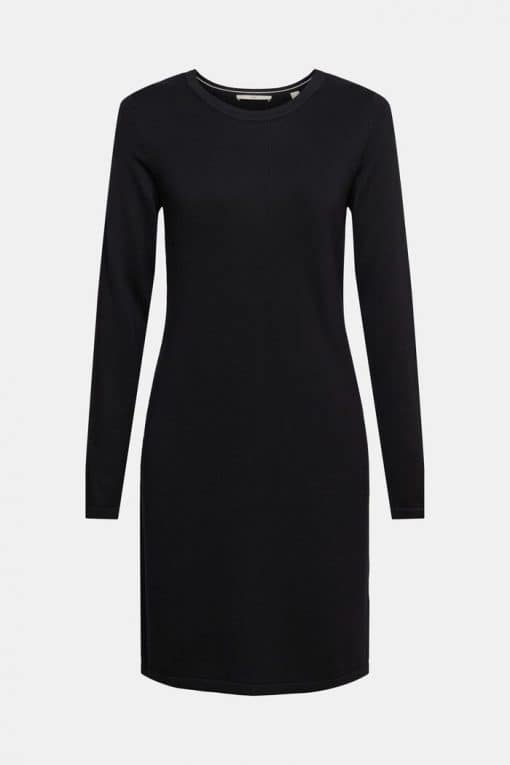 Esprit Knitted Dress Black