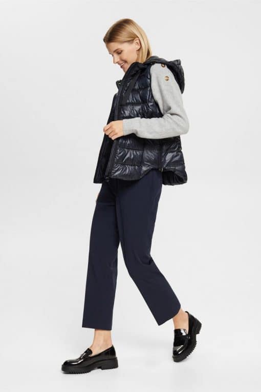 Esprit Quilted Vest Black