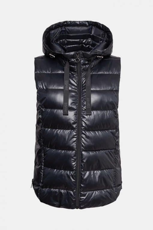 Esprit Quilted Vest Black