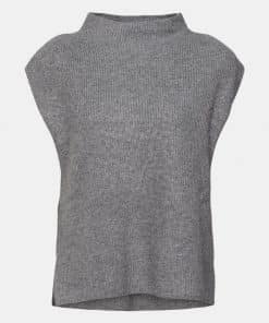 Esprit Knitted Vest Medium Grey