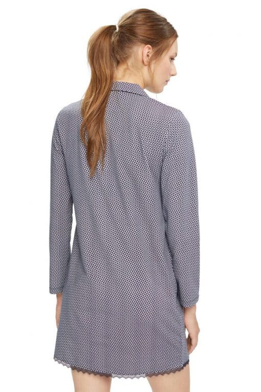 Esprit Pyjama Shirt Navy