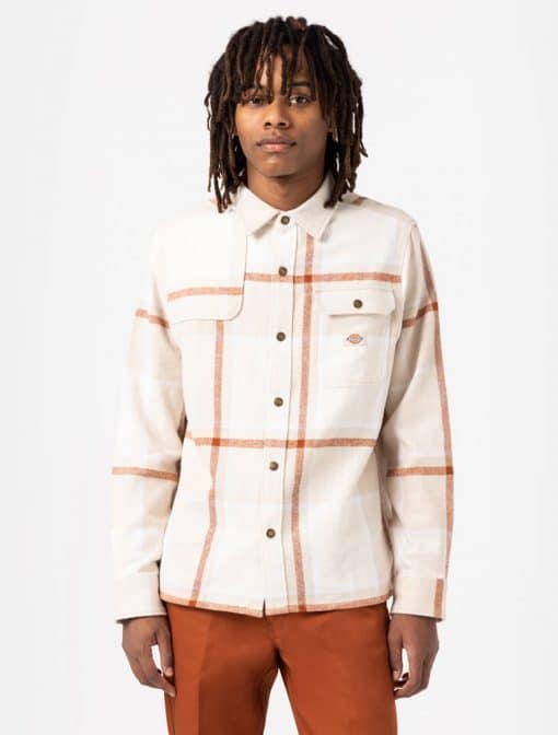Dickies Nimmons Long Sleeve Shirt Cement